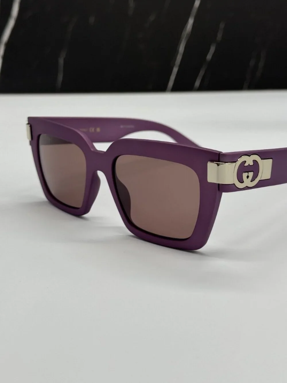 NEW GUCCI GG1689S 004 VIOLET WOMEN SUNGLASSES